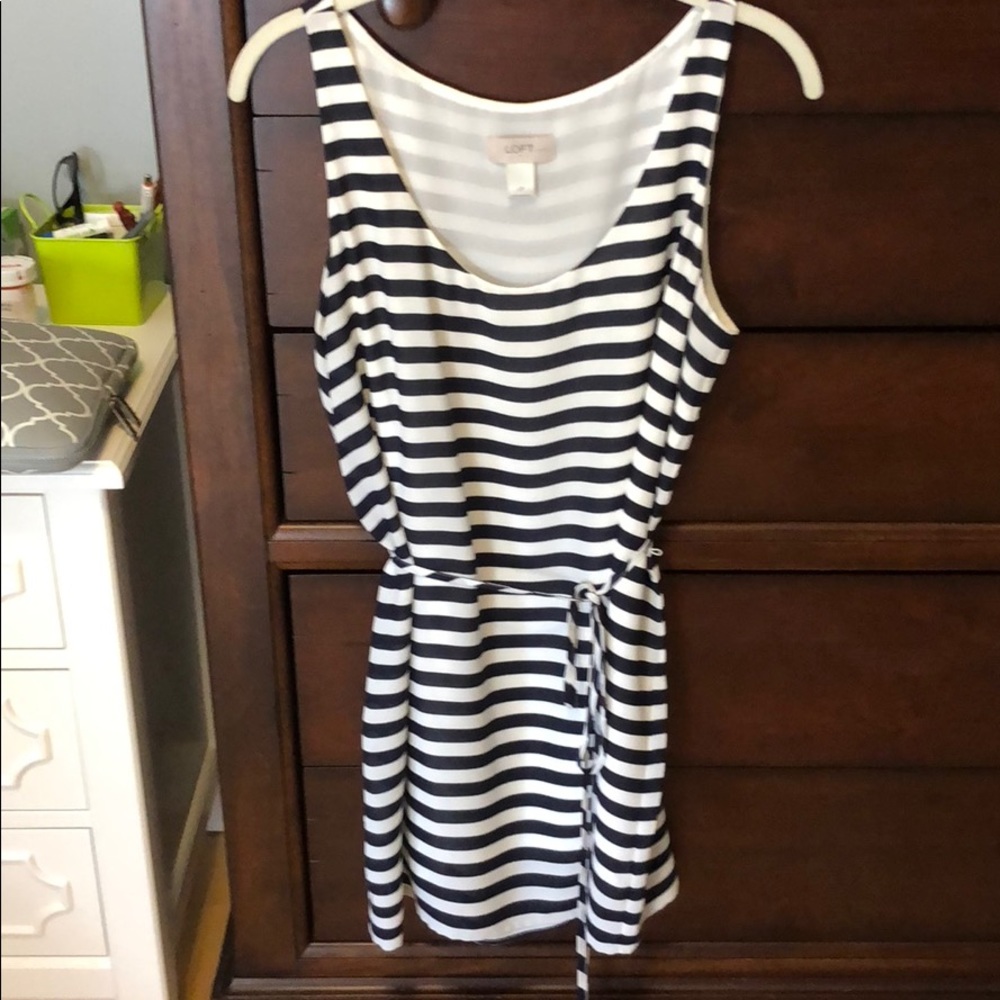 Loft Striped Dress